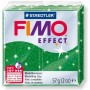 FIMO EFFECT COLORE VERDE GLITTER 502 