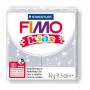 FIMO KIDS COLORE ARGENTO GLITTER 812 