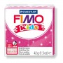 FIMO KIDS COLORE FUXIA GLITTER 262 