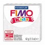 FIMO KIDS COLORE BIANCO GLITTER 52 