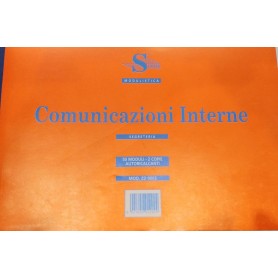 COMUNICAZIONI INTERNE 16X23 2 COPIE AUTORICALCANTI