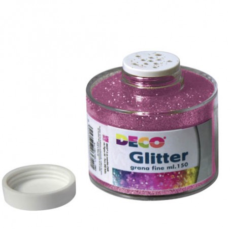 GLITTER CWR GRANA FINE 150 ML FUXIA 