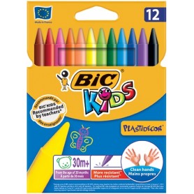 PASTELLI BIC CERA PLASTIDECOR CONF.12 