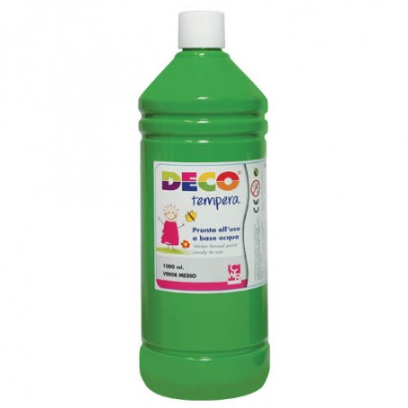 TEMPERA CWR 1 LT VERDE MEDIO 