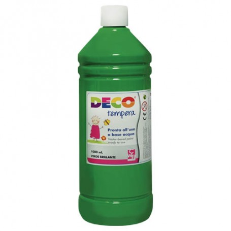 TEMPERA CWR 1 LT VERDE BRILLANTE 