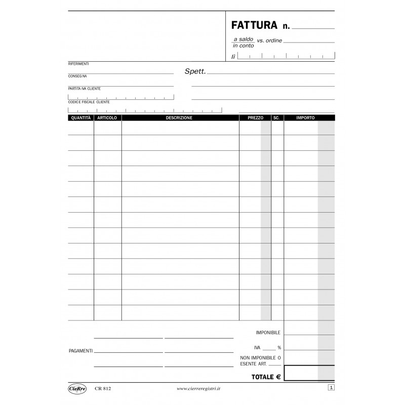 Ricevuta Affitto Modello Editabile | I Segreti Degli Host