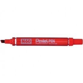 PENNARELLO PENTEL N60 P.SCALP. ROSSO PERMANENTE