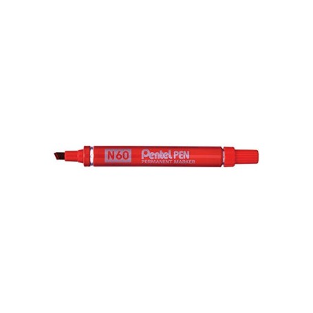 PENNARELLO PENTEL N60 P.SCALP. ROSSO PERMANENTE