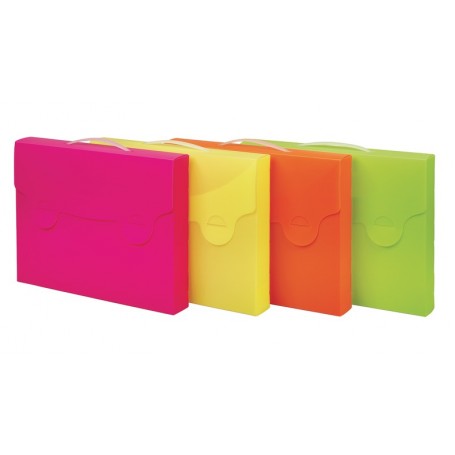 VALIGETTA PORTADOCUMENTI FAVORIT 38X29 IN PPL COLORI NEON