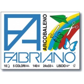 ALBUM FABRIANO ARCOBALENO 10 FF. 24X33 