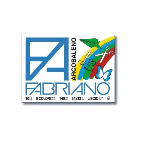 ALBUM FABRIANO ARCOBALENO 10 FF. 24X33 