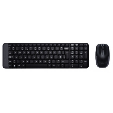 TASTIERA LOGITECH WIRELESS+MOUSE MK 220 