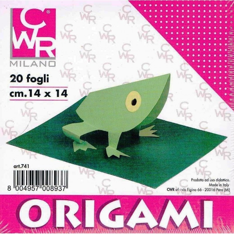 CARTA ORIGAMI 14X14 20 FOGLI