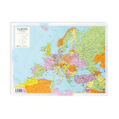 CARTA GEOGRAFICA 30X42 EUROPA 