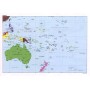 CARTA GEOGRAFICA 24X32 AUSTRALIA OCEAN 