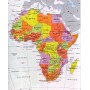 CARTA GEOGRAFICA 24X32 AFRICA 