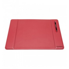 SOTTOMANO QUANDO PU 535 58X38 ROSSO CON PENNA TOUCH