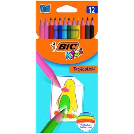 PASTELLI BIC KIDS TROPICOLORS CONF.12 PZ 