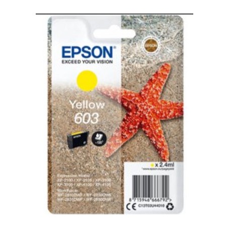 CARTUCCIA ORIGINALE EPSON T03U4 YELLOW 