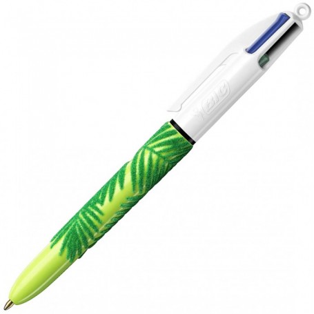 PENNA BIC 4 COLORI VELOURS FUSTO VERDE 