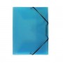 CARTELLINA CON ELASTICO 22X30 LUMINA DORSO 0-3 BLU