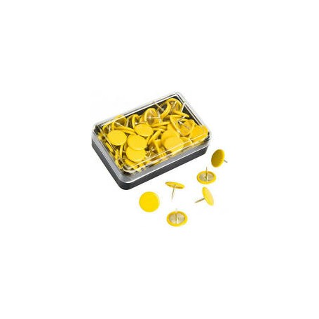 PUNTINE DA DISEGNO 50PZ GIALLO 