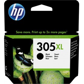 CARTUCCIA ORIGINALE HP 3YM62A 305XL BK 