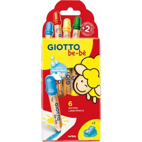 PASTELLI GIOTTO BE-BE' CONF. 6 PZ 
