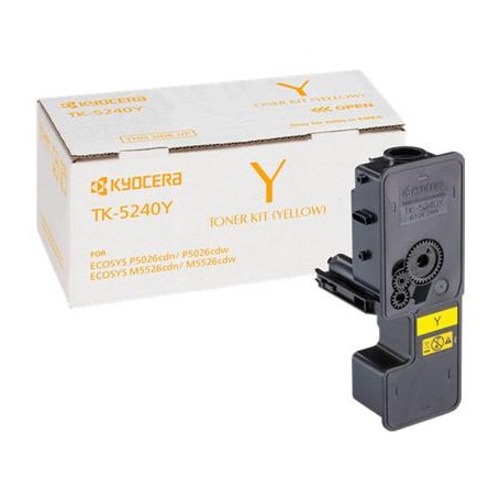 TONER ORIGINALE KYOCERA TK-5240 YELLOW 