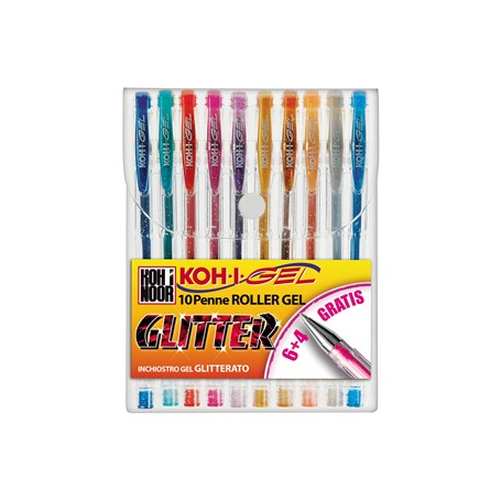 PENNA KOH-I-NOOR GLITTERATA CONF.10 PZ 