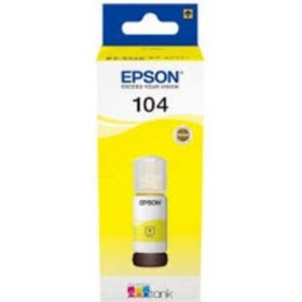 CARTUCCIA ORIGINALE EPSON C13T00P440 YEL LOW ECO TANK 104