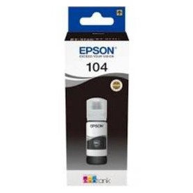 CARTUCCIA ORIGINALE EPSON C13T00P140 BK ECO TANK 104