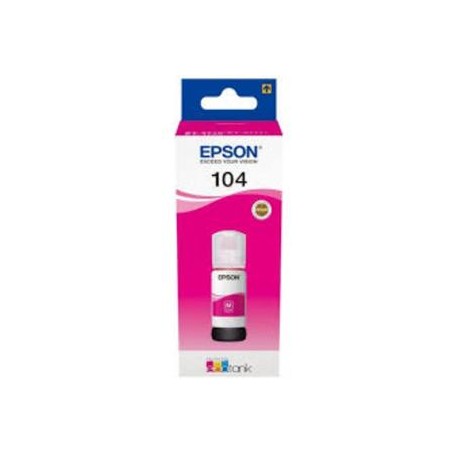 CARTUCCIA ORIGINALE EPSON C13T00P340 MAG ENTA ECO TANK 104