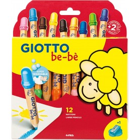 PASTELLI GIOTTO BE-BE' CONF. 12 PZ 