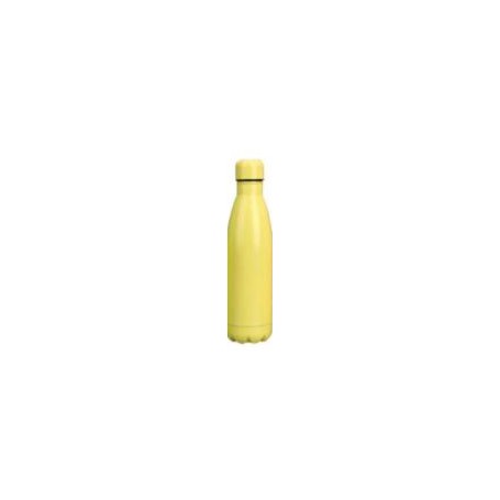 BORRACCIA TERMICA 500 ML GIALLO PASTELLO 