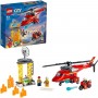 LEGO CITY 60281 ELICOTTERO ANTINCENDIO CON MOTOCICLETTA E MINIFIGURE 