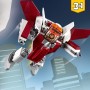 LEGO CREATOR  31086 AEREO FUTURISTICO 3 IN 1