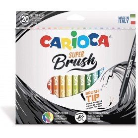 PENNARELLI CARIOCA BRUSH 20 PZ 42968 