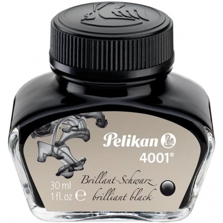 INCHIOSTRO PELIKAN 4001 30ML STILO NERO 