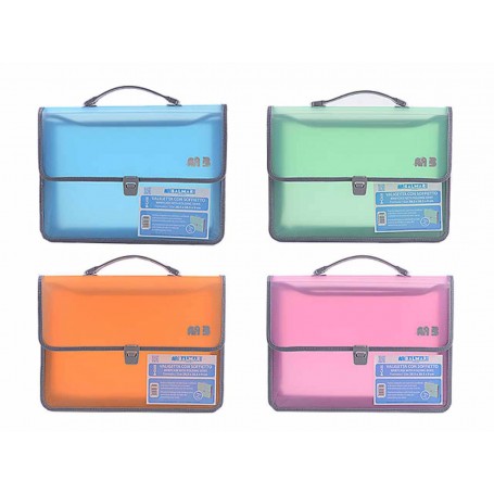 Valigetta Porta Documenti Favorit Matrix - Grigio, 38x29 Cm, Personalizzabile, Made In Italy - Foto 8