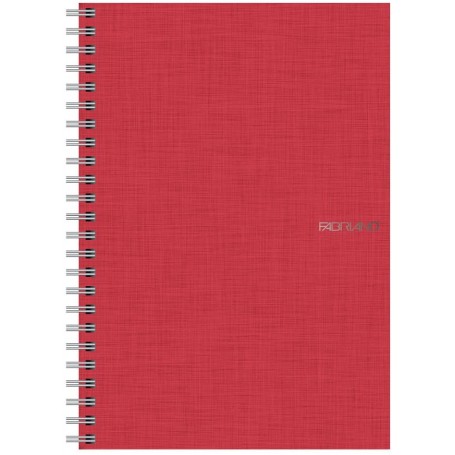 BLOCCO SPIRALATO A4 ECOQUA 5MM LAMPONE FABRIANO 19290106