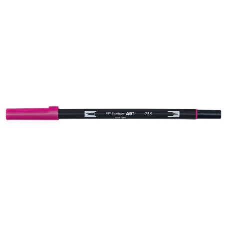 PENNARELLO TOMBOW DUAL BRUSH RUBIRED 755 