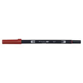 PENNARELLO TOMBOW DUAL BRUSH WINERED 837 