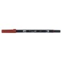 PENNARELLO TOMBOW DUAL BRUSH WINERED 837 