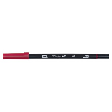 PENNARELLO TOMBOW DUAL BRUSH CRIMSON 847 