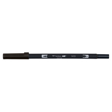 PENNARELLO TOMBOW DUAL BRUSH NERO N15 