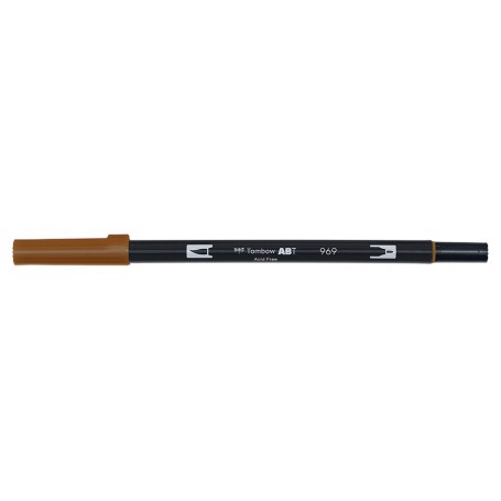 PENNARELLO TOMBOW DUAL BRUSH CHOCOLA 969 