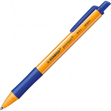 PENNA STABILO POINTBALL M 0,5 SCAT. BLU 