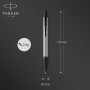 PARKER PENNA IM SFERA GRIGIO OPACA RIFIN ITURE NERE 2127752