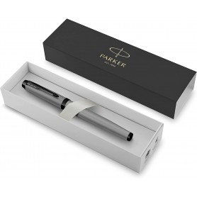 PARKER PENNA IM ROLLER GRIGIO OPACA RIFI NITURE NERE 2127751